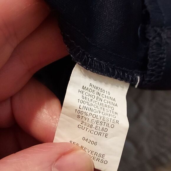 City Triangles Sheer Lined Dress with Puff Sleeve - Picture 5 of 5